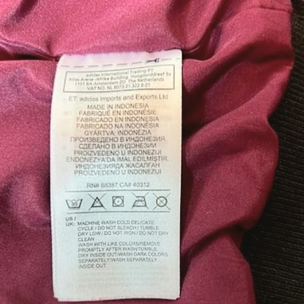 Adidas Faux Fur Bomber Jacket - Picture 7 of 8